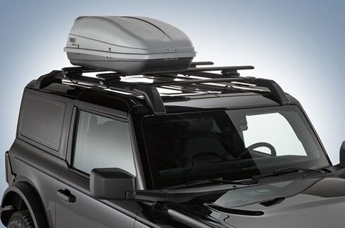 Discover Ford Bronco Accessories in PR, Racks And Carriers By Thule - Cargo Box, Rack-Mounted, 55 X 26 X 12